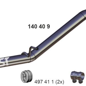 Racord evacuare VW CADDY ALLTRACK Autoutilitara/limuzina spatioasa (SAA) 1.6 TDI diesel 102 cai ERNST 140409