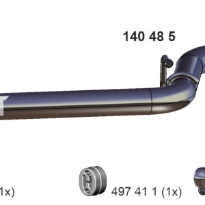 Racord evacuare VW CADDY IV Autoutilitara/limuzina spatioasa (SAA, SAH) 2.0 TDI 4motion diesel 110 cai ERNST 140485