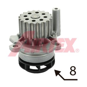 Pompa de apa VW CRAFTER 30-50 platou / sasiu (2F_) 2.0 TDI 4motion diesel 163 cai AIRTEX 1992