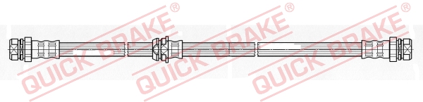 Furtun frana VW GOLF VI Cabriolet (517) 2.0 TDI diesel 150 cai QUICK BRAKE 22.922