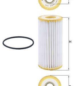 Filtru ulei VW GOLF VI Cabriolet (517) 2.0 TSI benzina 220 cai KNECHT OX 1217D