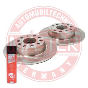 Disc frana VW GOLF VII (5G1, BQ1, BE1, BE2) 2.0 GTI benzina 220 cai MASTERSPORT GERMANY 24011003561-SET-MSP