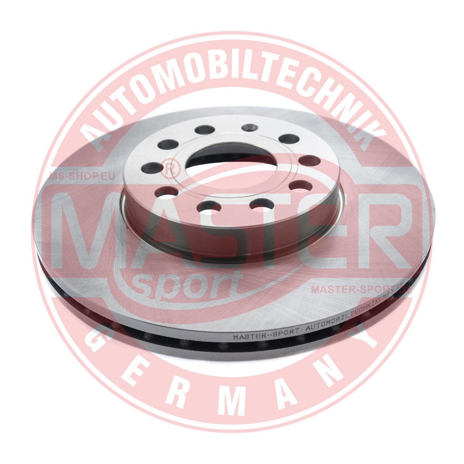 Disc frana VW CADDY ALLTRACK Autoutilitara/limuzina spatioasa (SAA) 2.0 TDI 4motion diesel 140 cai MASTERSPORT GERMANY 24012501451-PCS-MS