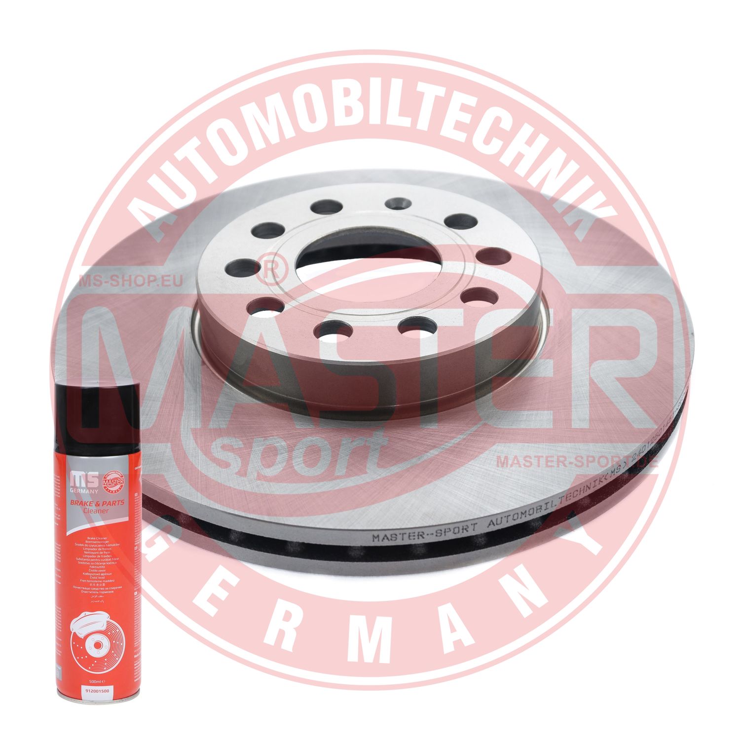 Disc frana VW GOLF VII (5G1, BQ1, BE1, BE2) 2.0 GTI benzina 220 cai MASTERSPORT GERMANY 24012501451-PCS-MSP