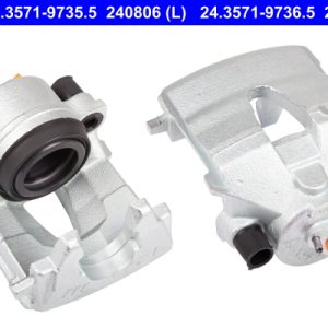 Etrier frana VW GOLF VII (5G1, BQ1, BE1, BE2) 2.0 GTI benzina 245 cai ATE 24.3571-9736.5