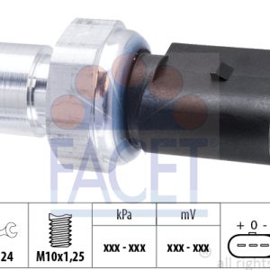 Comutator presiune aer conditionat VW GOLF VII (5G1, BQ1, BE1, BE2) 2.0 GTI benzina 220 cai FACET 25.0026