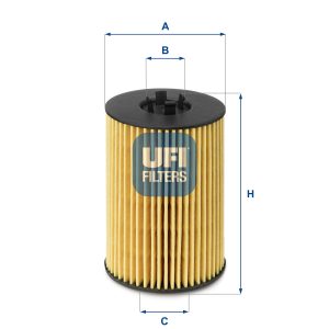 Filtru ulei VW CRAFTER platou / sasiu (SZ_) 2.0 TDI RWD diesel 109 cai UFI 25.144.00
