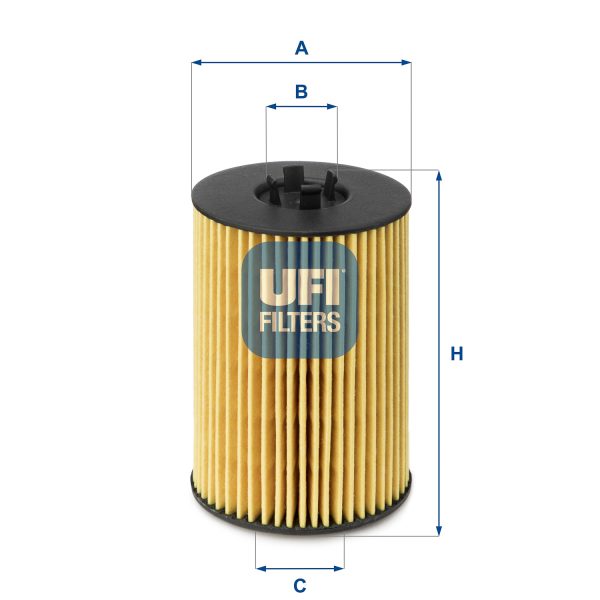 Filtru ulei VW CRAFTER platou / sasiu (SZ_) 2.0 TDI RWD diesel 109 cai UFI 25.144.00