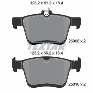 Placute frana VW GOLF SPORTSVAN VII (AM1, AN1) 1.4 TSI benzina 150 cai TEXTAR 2500801