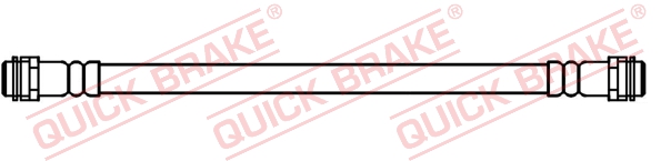 Furtun frana VW AMAROK (2HA, 2HB, S1B, S6B, S7A, S7B) 2.0 BiTDI 4motion diesel 163 cai QUICK BRAKE 25.096