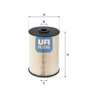 Filtru combustibil VW GOLF VI Variant (AJ5) 1.6 TDI diesel 90 cai UFI 26.021.00