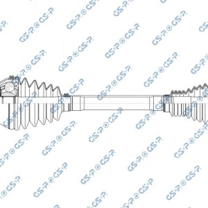 Planetara VW GOLF VII (5G1, BQ1, BE1, BE2) 1.4 TSI benzina 140 cai GSP 261282OL