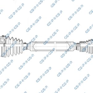 Planetara VW GOLF VI (5K1) 1.6 TDI diesel 90 cai GSP 261283OL