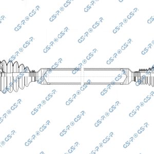 Planetara VW GOLF VII (5G1, BQ1, BE1, BE2) 1.4 TSI benzina 122 cai GSP 261307OL