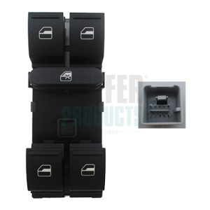 Comutator macara geam VW AMAROK (2HA, 2HB, S1B, S6B, S7A, S7B) 2.0 TSI benzina 160 cai MEAT DORIA 26134