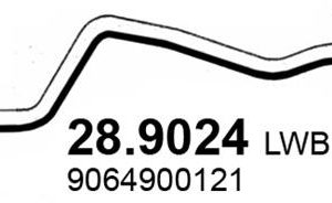 Racord evacuare VW CRAFTER 30-50 caroserie (2E_) 2.0 TDI 4motion diesel 163 cai ASSO 28.9024