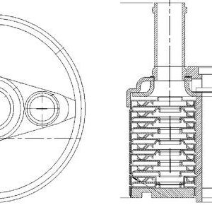 Radiator racire ulei cutie de viteze automata VW GOLF VI Variant (AJ5) 1.6 benzina 102 cai MAHLE ORIGINAL CLC 179 000S