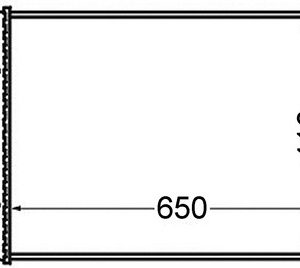 Radiator racire motor VW GOLF VI Cabriolet (517) 1.4 TSI benzina 125 cai MAHLE ORIGINAL CR 761 000S