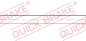 Furtun frana VW CRAFTER 30-50 platou / sasiu (2F_) 2.5 TDI diesel 163 cai QUICK BRAKE 37.046