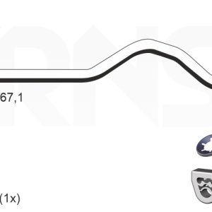 Racord evacuare VW CRAFTER 30-35 bus (2E_) 2.0 TDI diesel 109 cai ERNST 391559