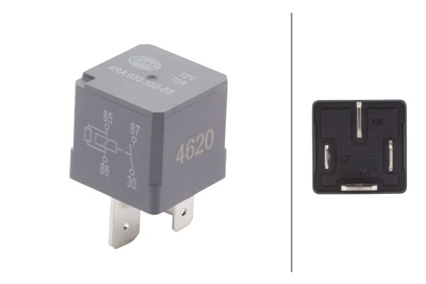 Releu ABS VW CADDY IV Autoutilitara/limuzina spatioasa (SAA, SAH) 2.0 TDI diesel 102 cai HELLA 4RA 933 332-531