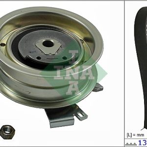 Kit distributie VW GOLF VI Variant (AJ5) 1.6 MultiFuel Benzina/Etanol 102 cai INA 530 0171 10