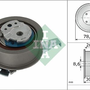 Rola intinzator curea distributie VW CADDY CALIFORNIA V Camper (SBB, SBJ) 2.0 TDi BMT diesel 102 cai INA 531 0962 10