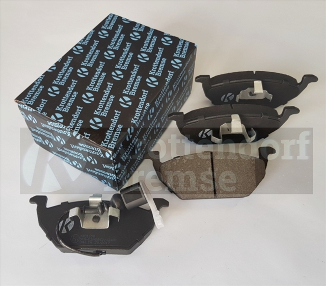 Placute frana VW GOLF VI (5K1) 2.0 GTi benzina 200 cai KROTTENDORF KRO1658