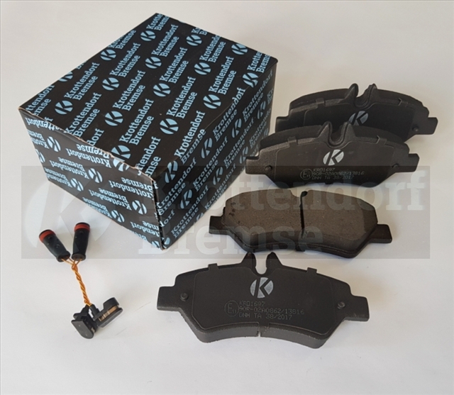 Placute frana VW CRAFTER 30-50 caroserie (2E_) 2.5 TDI diesel 88 cai KROTTENDORF KRO1697