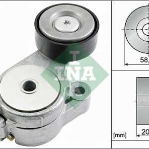 Intinzator curea transmisie VW GOLF VI (5K1) 1.4 TSI benzina 160 cai INA 534 0396 10