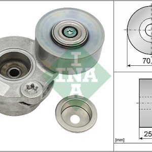Intinzator curea transmisie VW AMAROK (2HA, 2HB, S1B, S6B, S7A, S7B) 3.0 TDI 4motion diesel 163 cai INA 534 0672 10