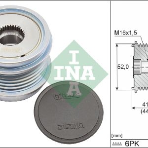 Fulie alternator VW GOLF SPORTSVAN VII (AM1, AN1) 2.0 TDI diesel 110 cai INA 535 0343 10