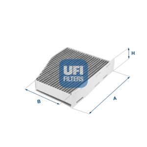 Filtru polen VW CADDY ALLTRACK microbus (SAB) 2.0 TDI diesel 75 cai UFI 54.124.00