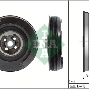Fulie curea arbore cotit VW CRAFTER 30-50 platou / sasiu (2F_) 2.5 TDI diesel 109 cai INA 544 0002 10