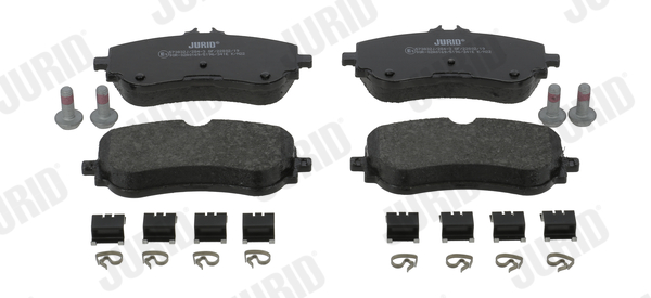 Placute frana VW AMAROK platou / sasiu (S1B, S6B, S7B) 2.0 BiTDI diesel 180 cai JURID 573832J