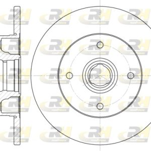 Disc frana VW GOLF VI Cabriolet (517) 2.0 TSI benzina 220 cai ROADHOUSE 6024.00