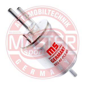 Filtru combustibil VW CADDY ALLTRACK microbus (SAB) 1.4 TGI CNG Benzina/Gaz metan (GNC) 110 cai MASTERSPORT GERMANY 69/2-KF-PCS-MS