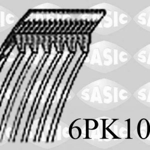 Curea transmisie cu caneluri VW GOLF VI Van (5K1_) 2.0 TDi diesel 170 cai SASIC 6PK1072