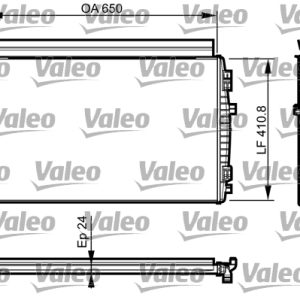 Radiator racire motor VW ARTEON (3H7, 3H8) 2.0 TDI diesel 150 cai VALEO 735558