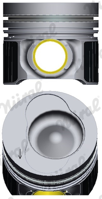 Piston VW CRAFTER 30-50 caroserie (2E_) 2.5 TDI diesel 163 cai NURAL 87-421000-30