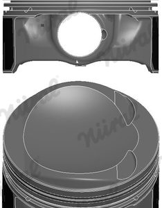 Piston VW GOLF VI (5K1) 1.8 TSI benzina 160 cai NURAL 87-443800-00