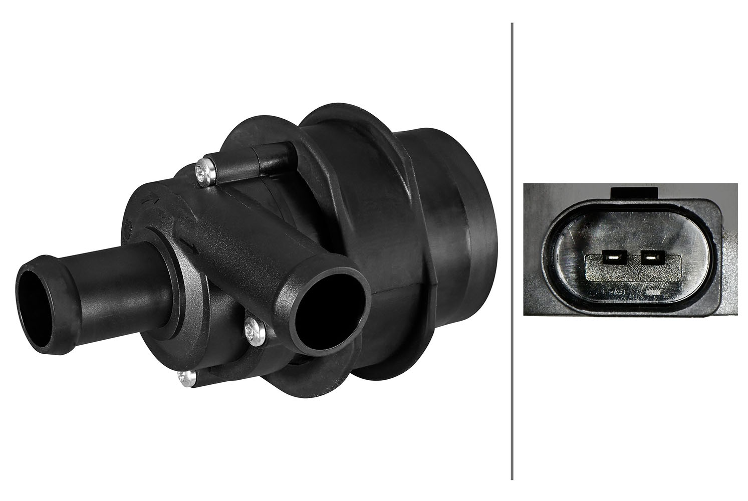 Pompa de apa suplimentara (circuitul apei de racire) VW GOLF VI Van (5K1_) TSi benzina 122 cai HELLA 8TW 358 304-591