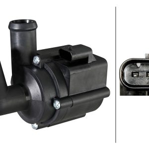 Pompa de apa suplimentara (circuitul apei de racire) VW GOLF VI (5K1) 1.6 TDI diesel 105 cai HELLA 8TW 358 304-751