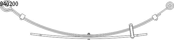 Pachet arc cu foi VW AMAROK (2HA, 2HB, S1B, S6B, S7A, S7B) 2.0 TDI diesel 122 cai CS GERMANY 10.940.200.00