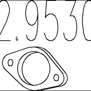 Garnitura racord evacuare VW GOLF VAN VI Variant (AJ5) 1.4 TSi benzina 122 cai MTS 02.9530