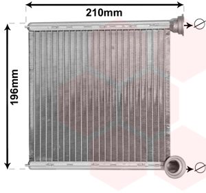 Schimbator caldura incalzire habitaclu VW GOLF SPORTSVAN VII (AM1, AN1) 2.0 TDI diesel 150 cai VAN WEZEL 03006385