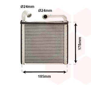 Schimbator caldura incalzire habitaclu VW ARTEON (3H7, 3H8) 1.5 TSI benzina 150 cai VAN WEZEL 03016385