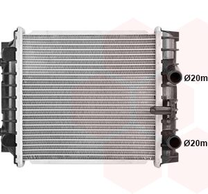 Radiator racire motor VW ARTEON SHOOTING BRAKE (3H9) 2.0 TSI 4motion benzina 280 cai VAN WEZEL 58012720