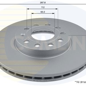 Disc frana VW GOLF SPORTSVAN VII (AM1, AN1) 1.2 TSI benzina 110 cai COMLINE ADC1455V