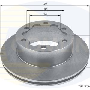 Disc frana VW CRAFTER 30-50 caroserie (2E_) 2.0 TDI diesel 140 cai COMLINE ADC1645V